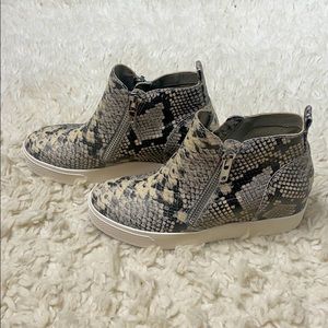 Steve Madden Wedge Snakeprint